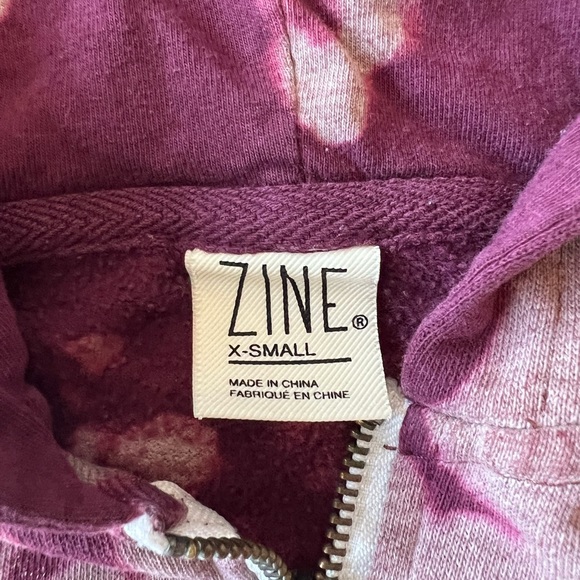 Zine zip up hoodie - Picture 3 of 5